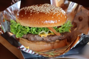 ハンバーガーの写真